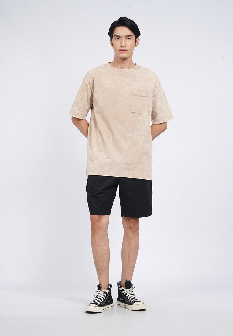 Oversized Short Sleeve Dyed T-Shirt