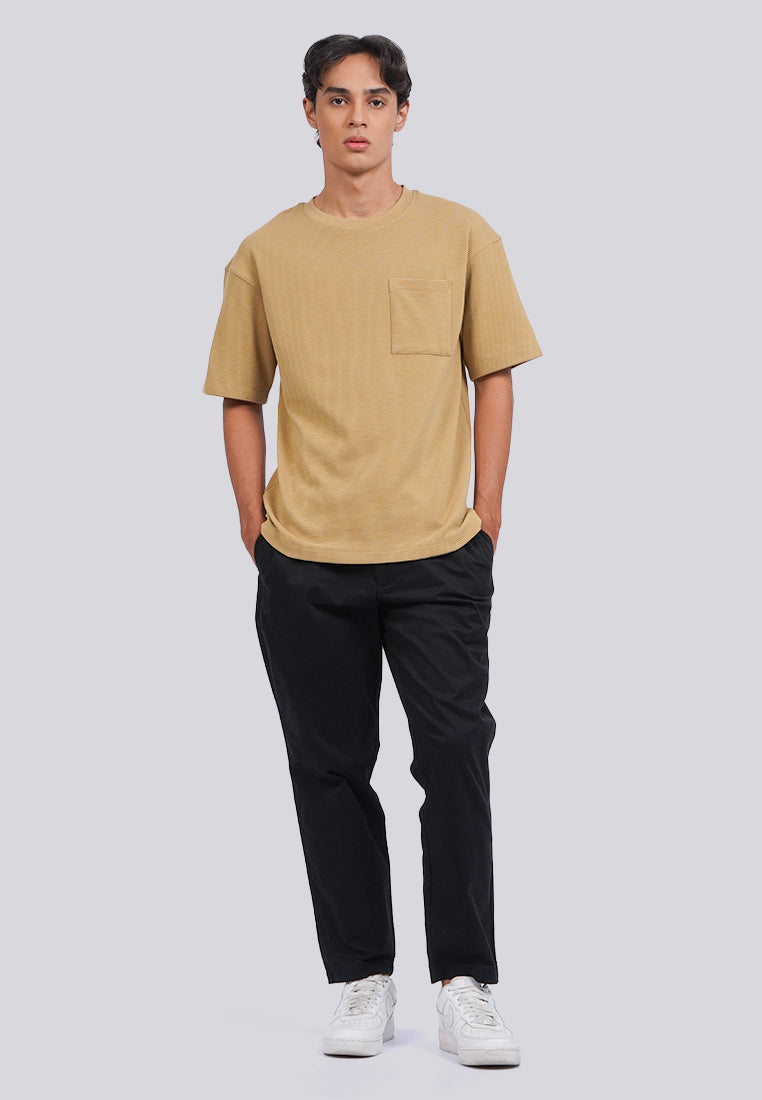 Oversized Short Sleeve T-Shirt with Pocket