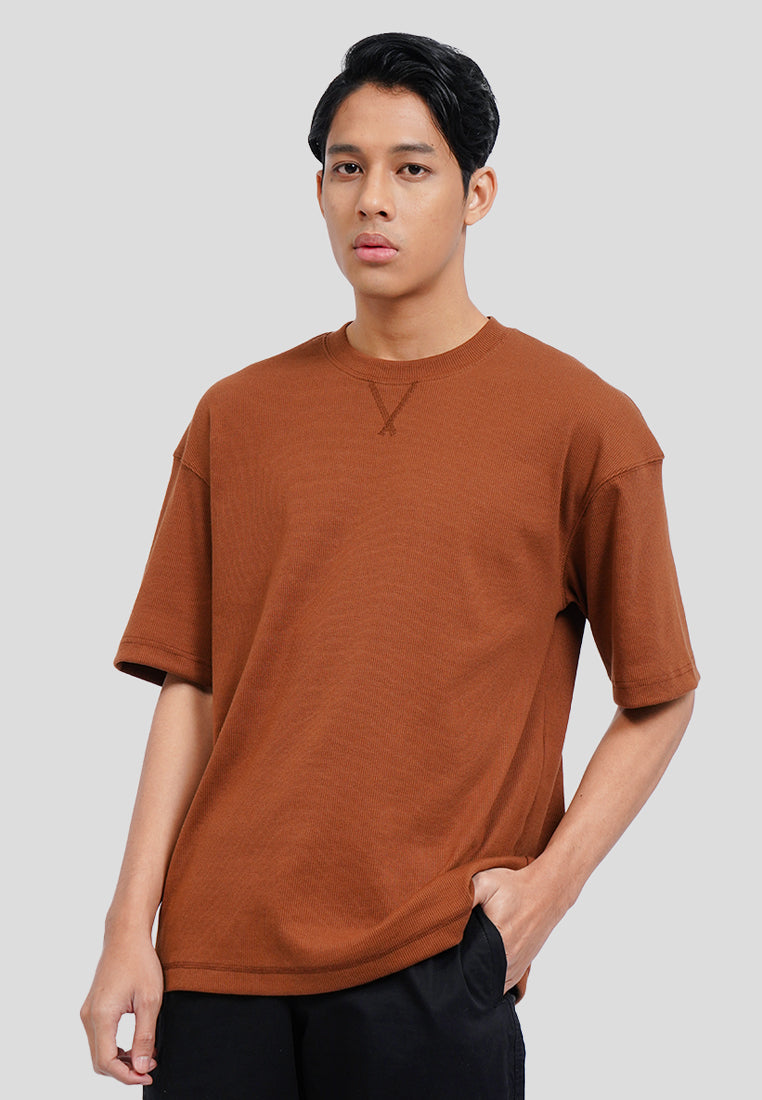 Oversize Textured T-Shirt