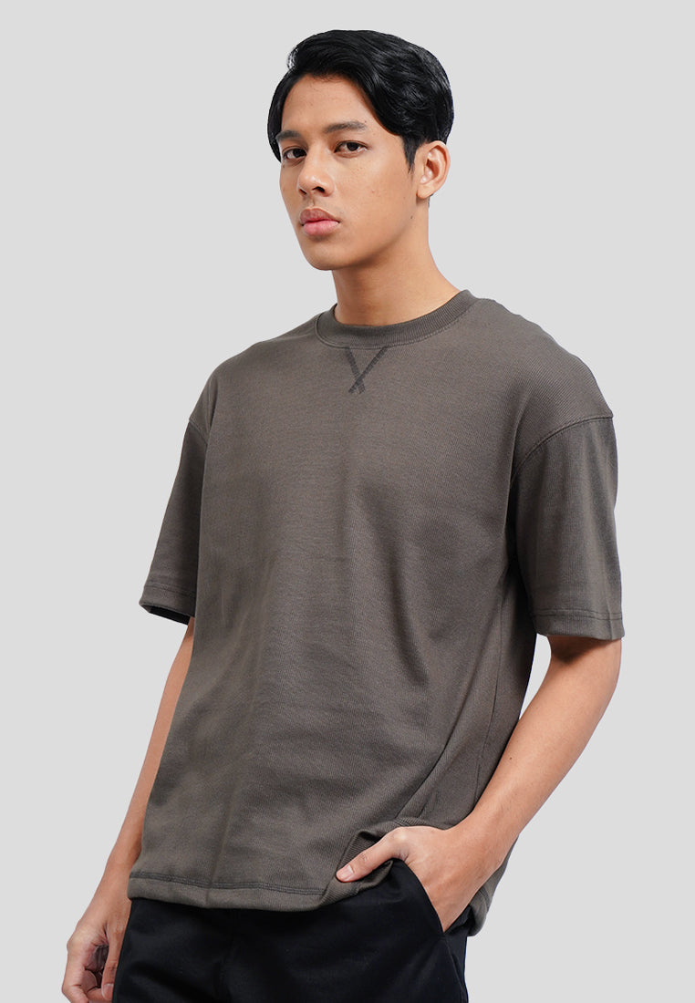 Oversize Textured T-Shirt