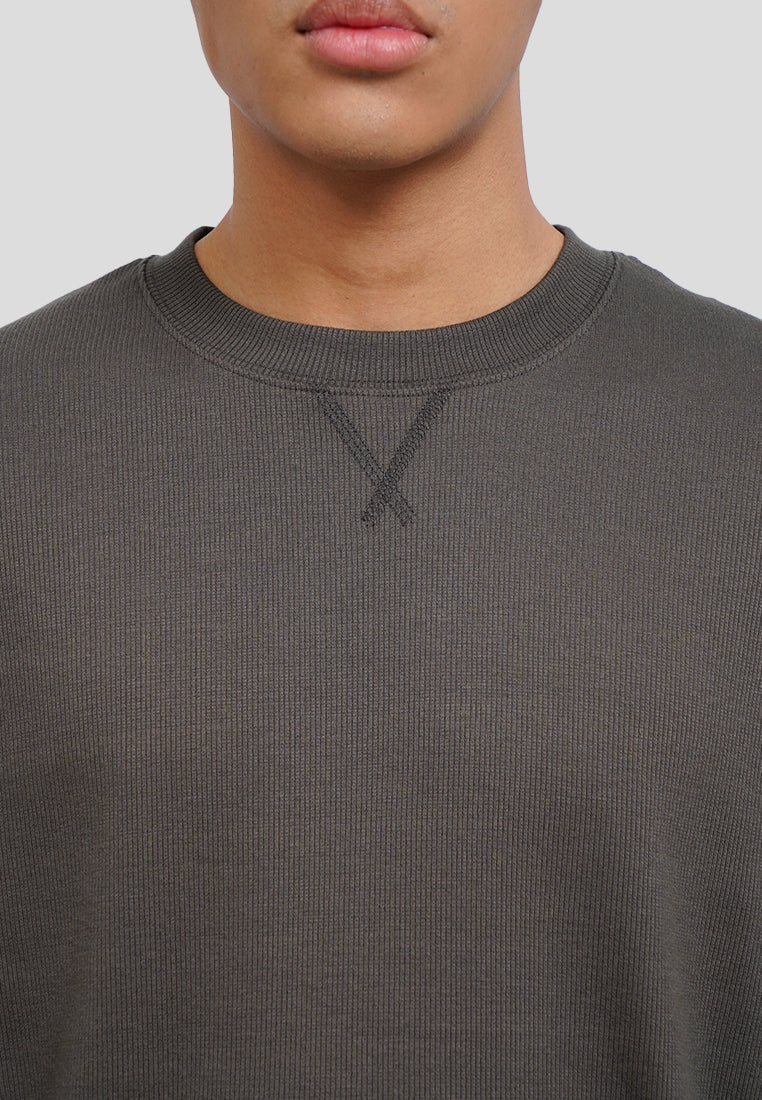 Oversize Textured T-Shirt