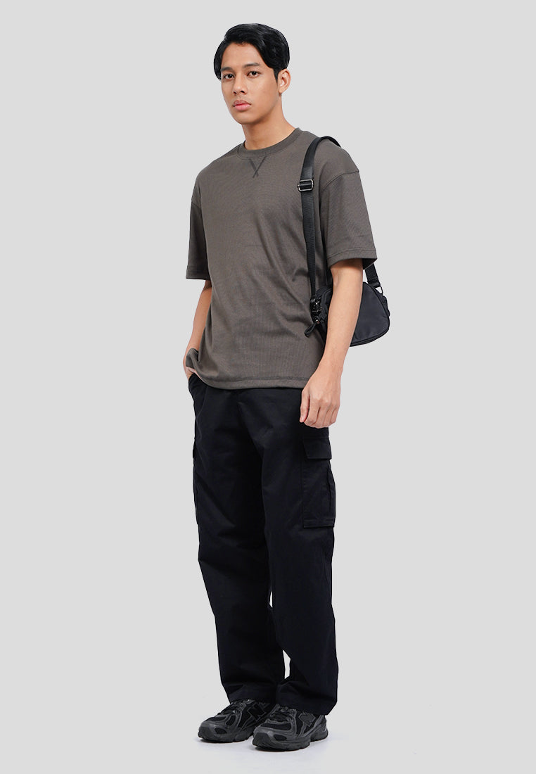 Oversize Textured T-Shirt