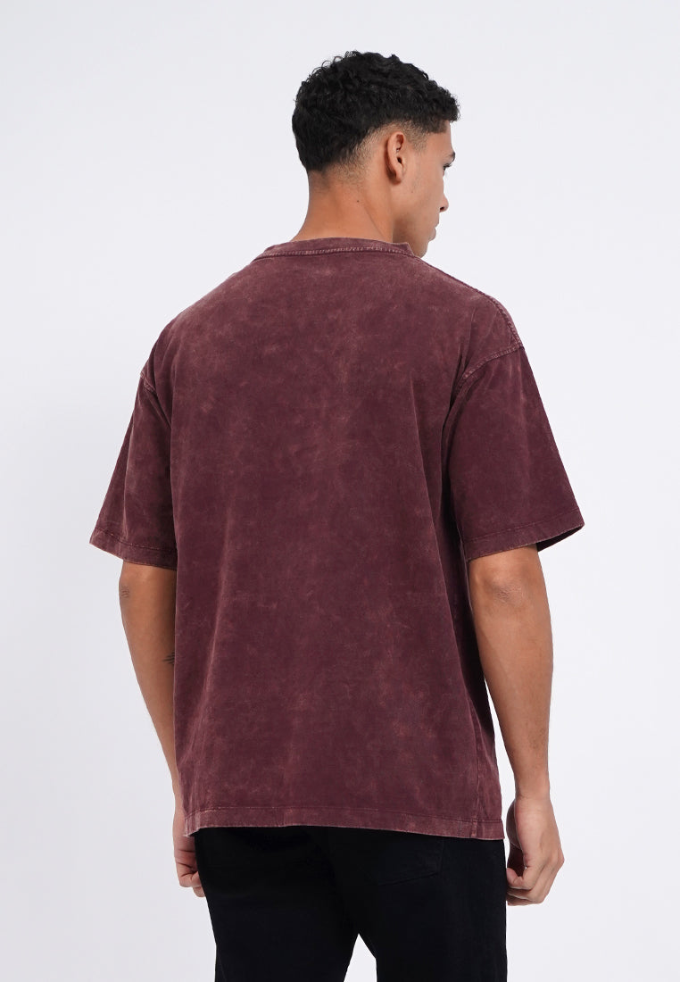 Short Sleeve Garment Dyed T-Shirt