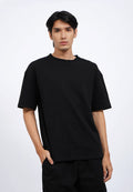 Oversized Short Sleeve Textured T-Shirt
