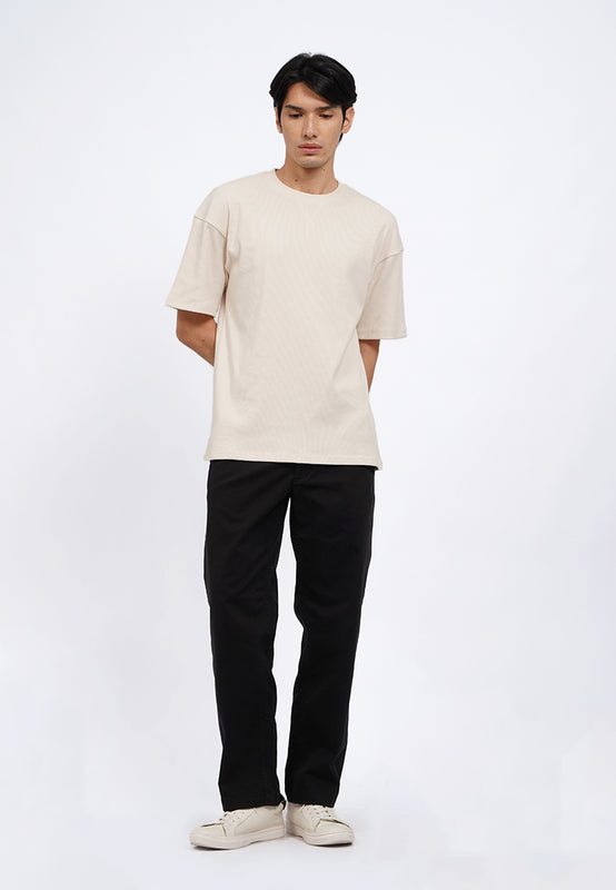Oversized Textured T-Shirt