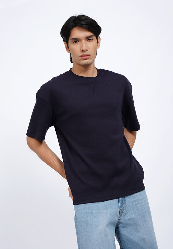 Oversized Textured T-Shirt