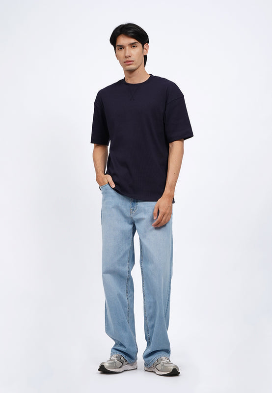 Oversized Textured T-Shirt
