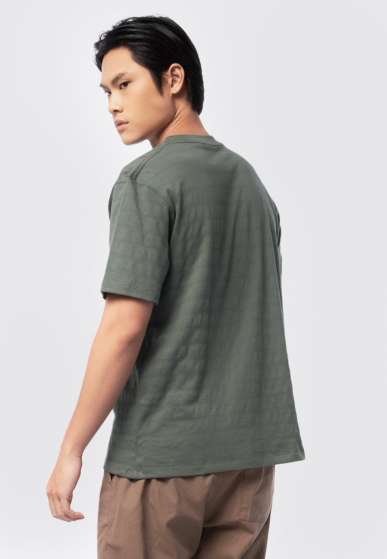 Textured Short Sleeve T-Shirt