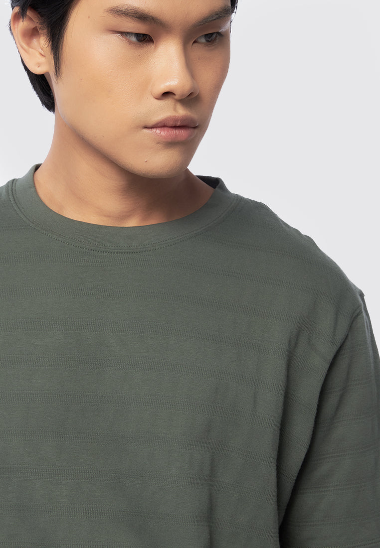 Textured Short Sleeve T-Shirt