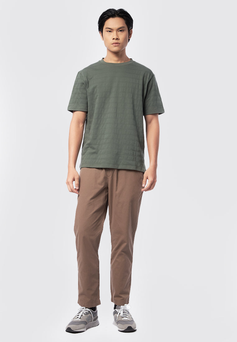 Textured Short Sleeve T-Shirt