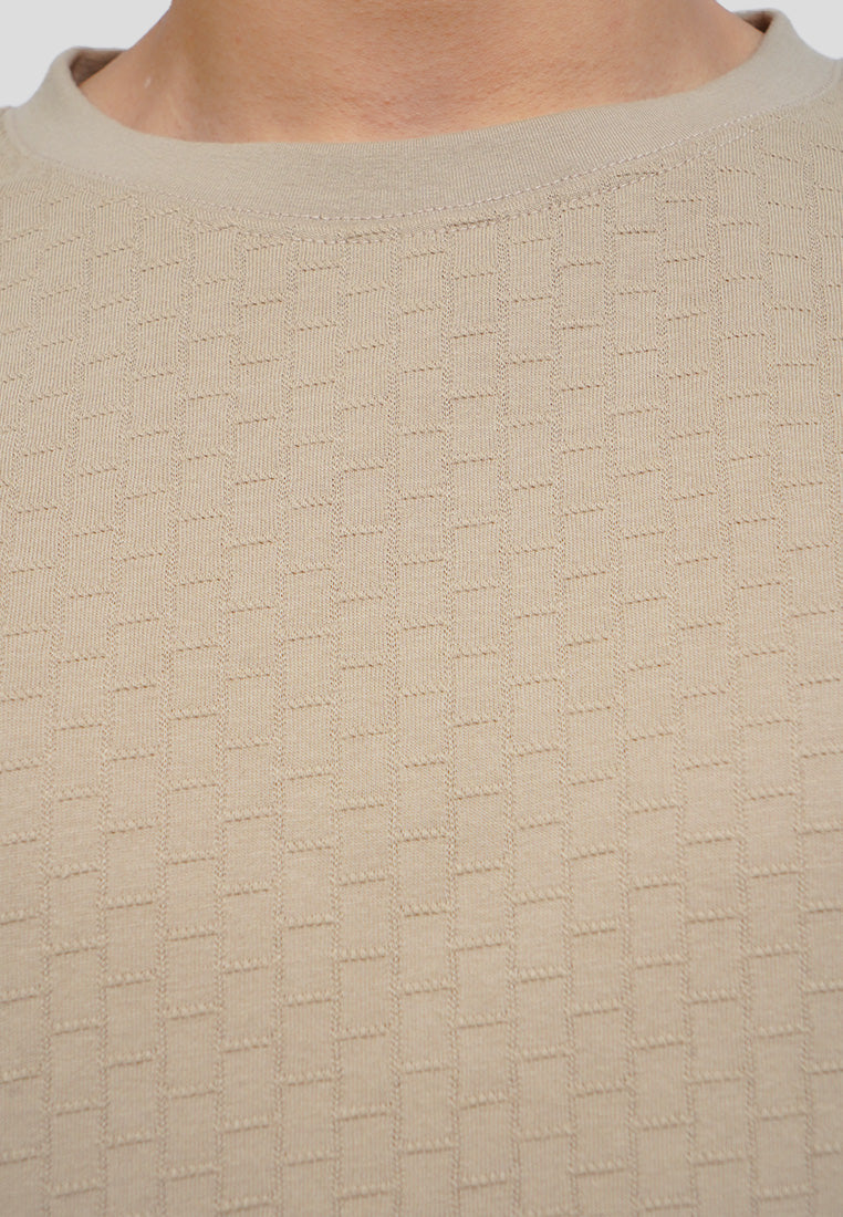 Short Sleeve Textured T-Shirt