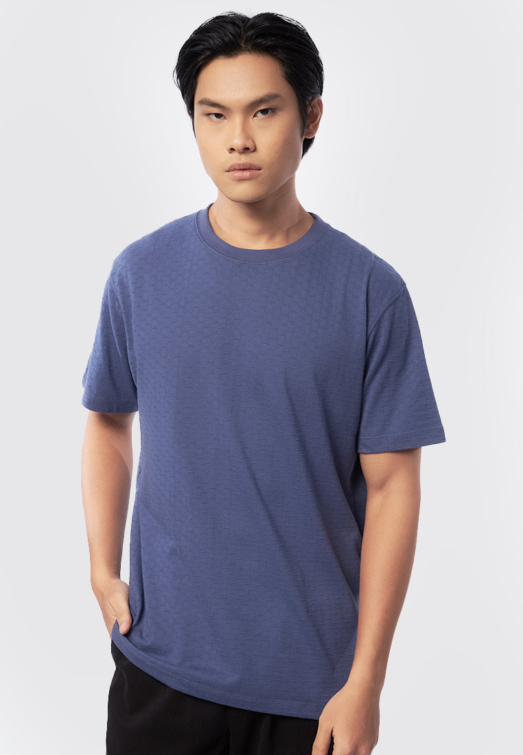 Textured Short Sleeve T-Shirt
