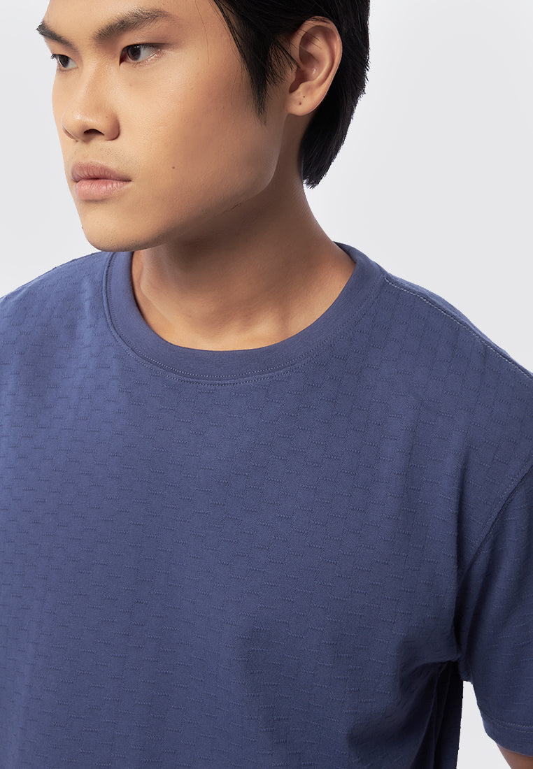 Textured Short Sleeve T-Shirt