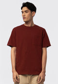 Short Sleeve Slub T-Shirt with Pocket