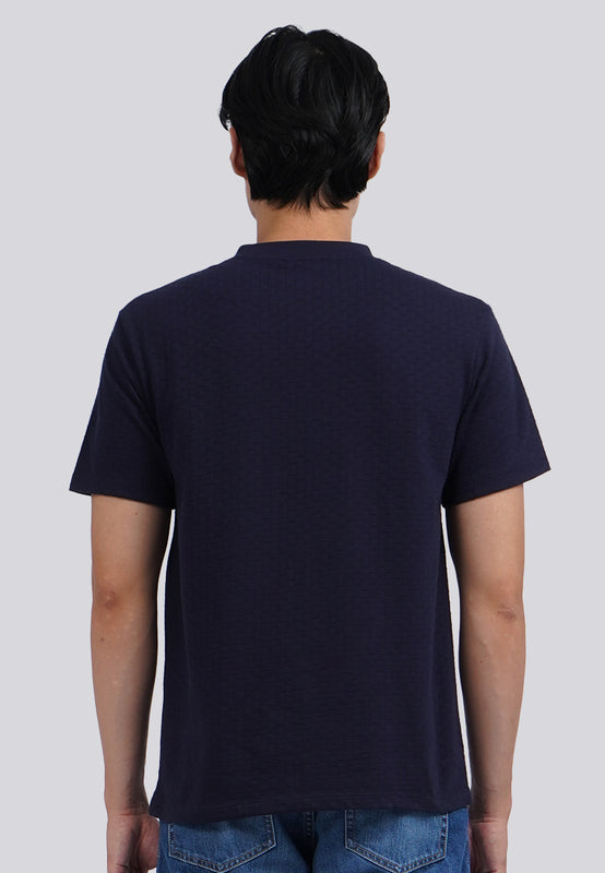 Short Sleeve Checked T-Shirt