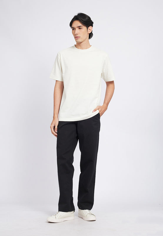 Short Sleeve Textured T-Shirt