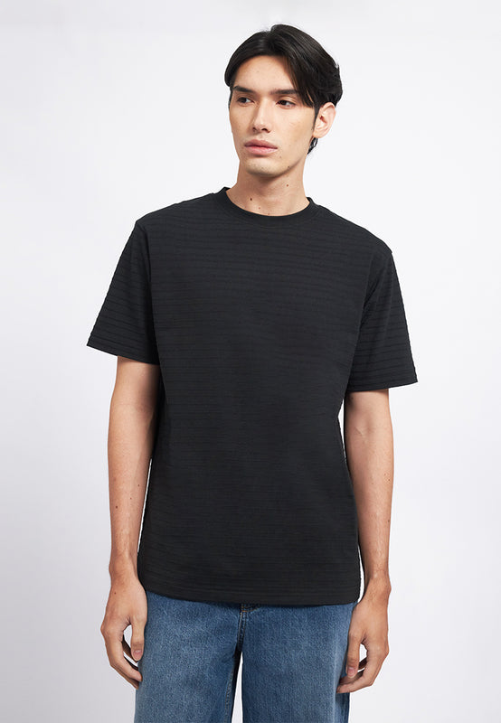Short Sleeve Textured T-Shirt