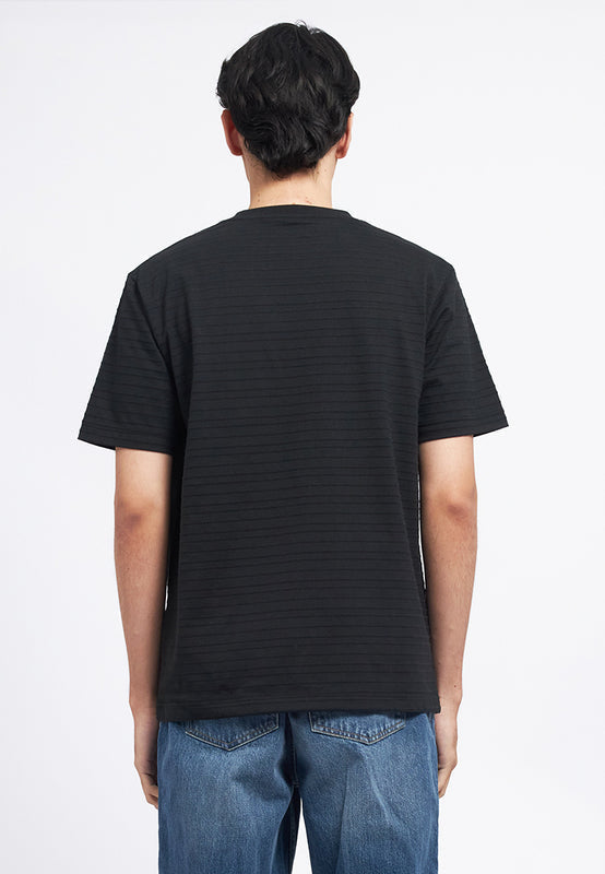 Short Sleeve Textured T-Shirt