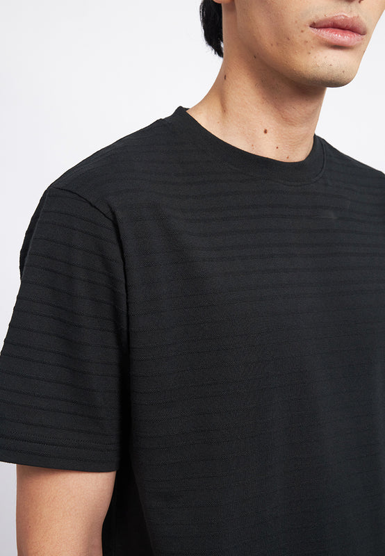 Short Sleeve Textured T-Shirt