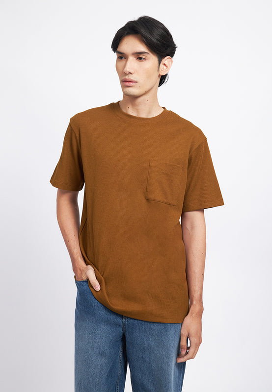 Short Sleeve Waffle T-Shirt