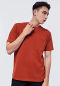 Short Sleeve Slub T-Shirt with Pocket