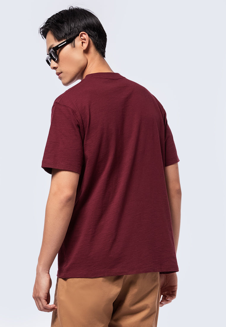 Round Neck T-Shirt with Pocket
