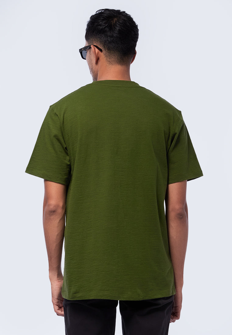 Round Neck T-Shirt with Pocket