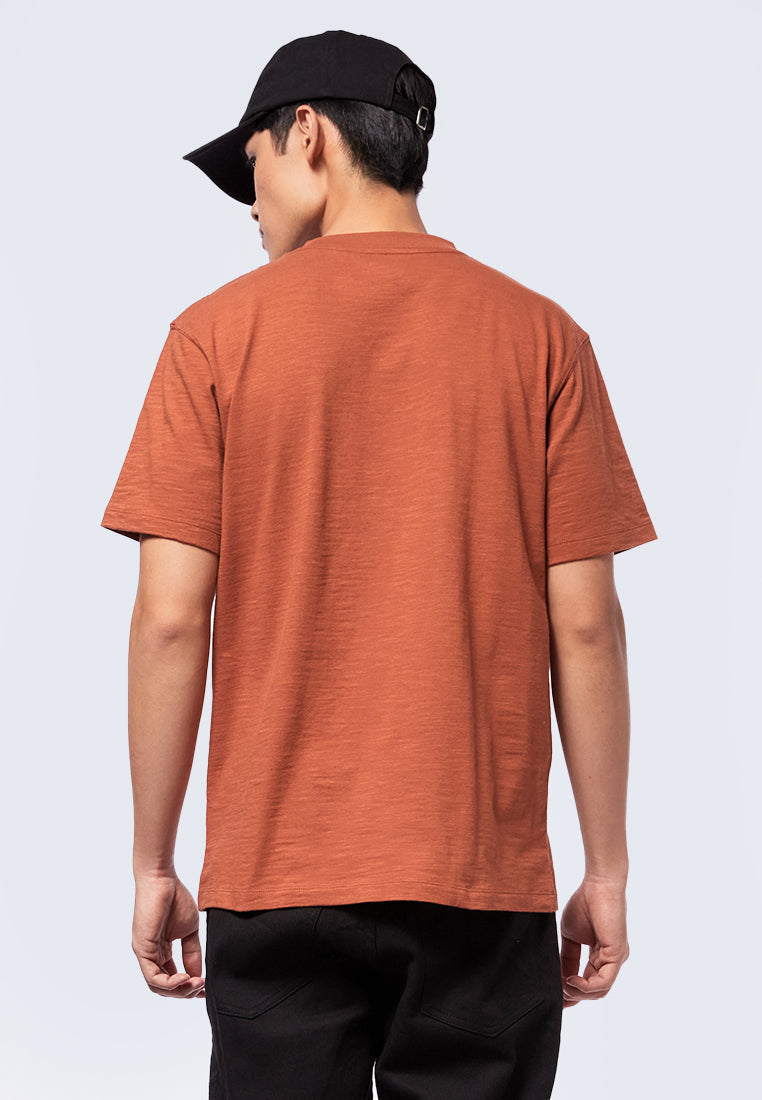 Round Neck T-Shirt with Pocket