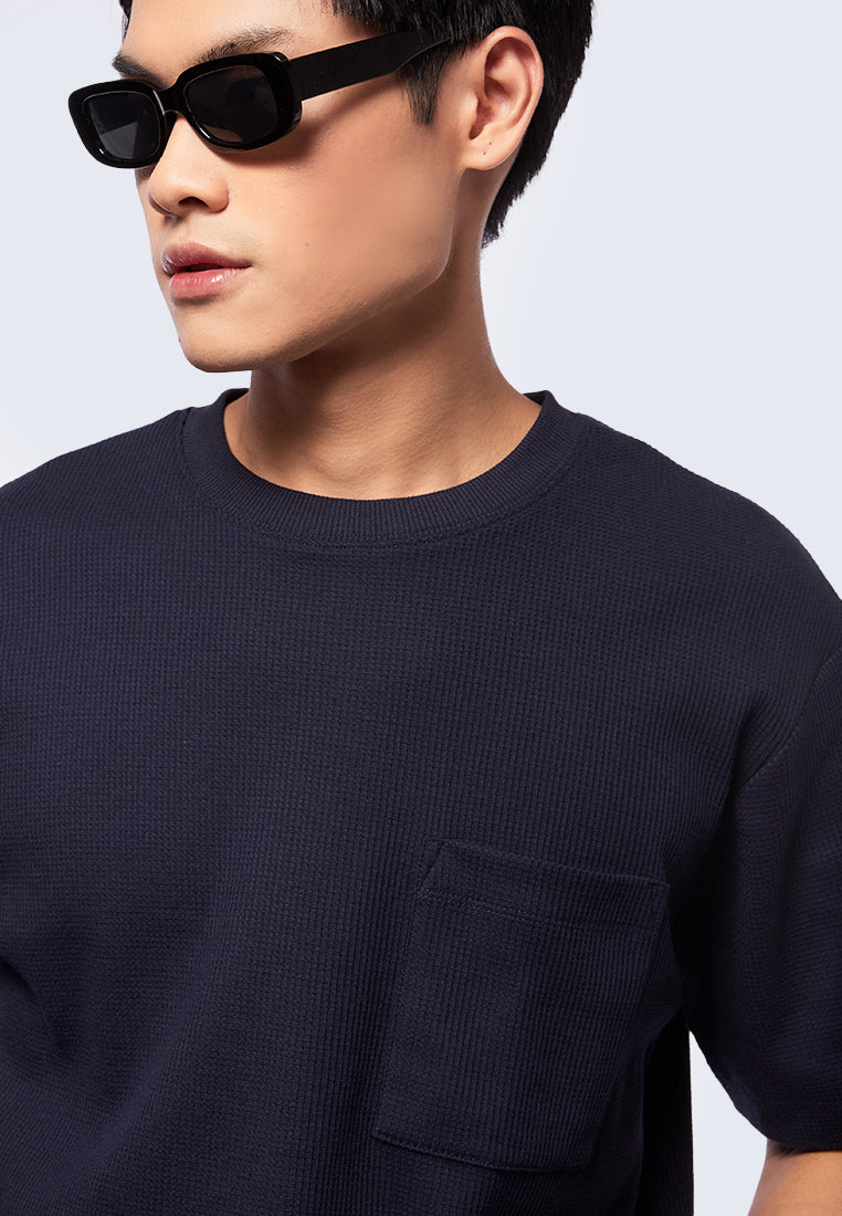 Short Sleeve Textured T-Shirt