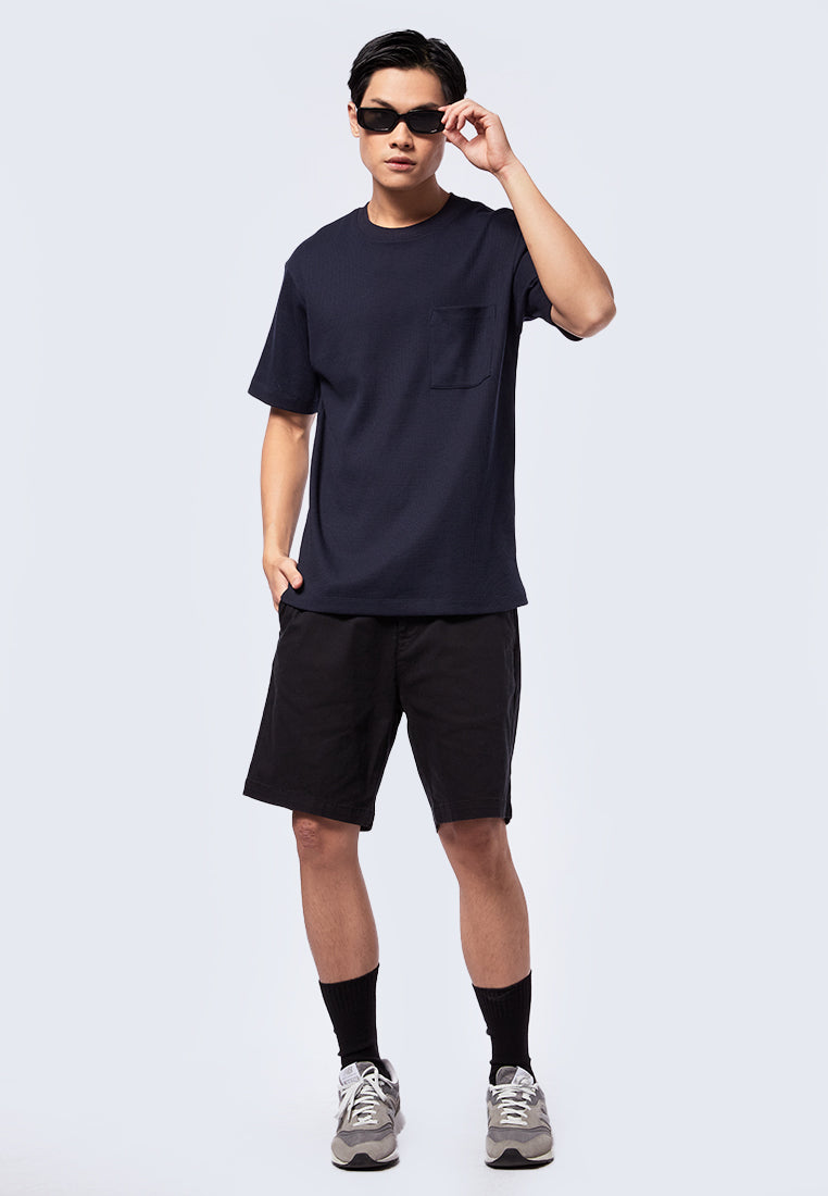 Short Sleeve Textured T-Shirt