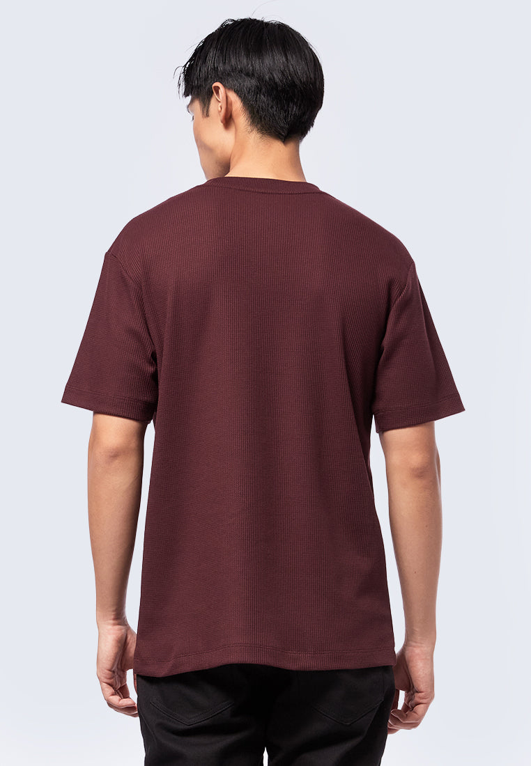 Short Sleeve Textured T-Shirt