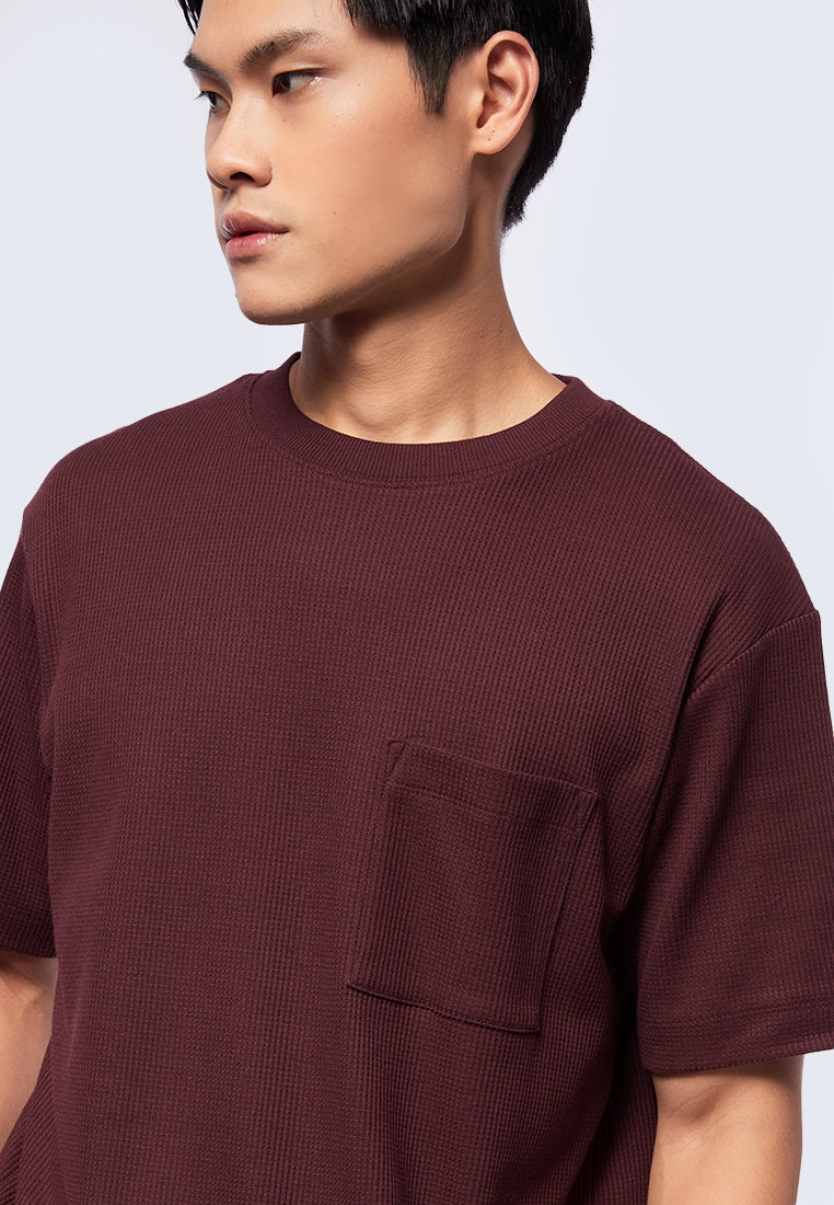 Short Sleeve Textured T-Shirt