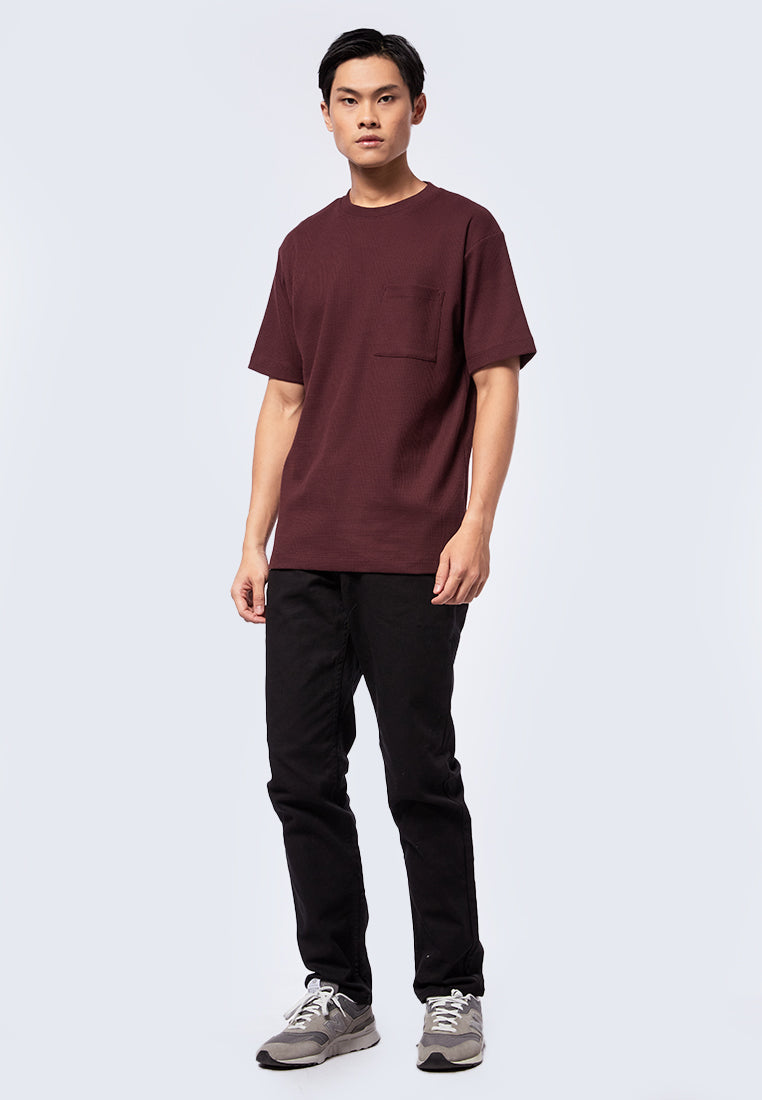 Short Sleeve Textured T-Shirt