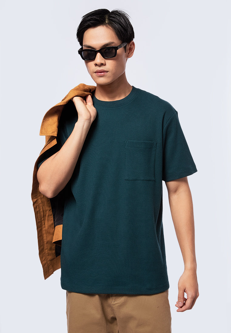 Short Sleeve Textured T-Shirt