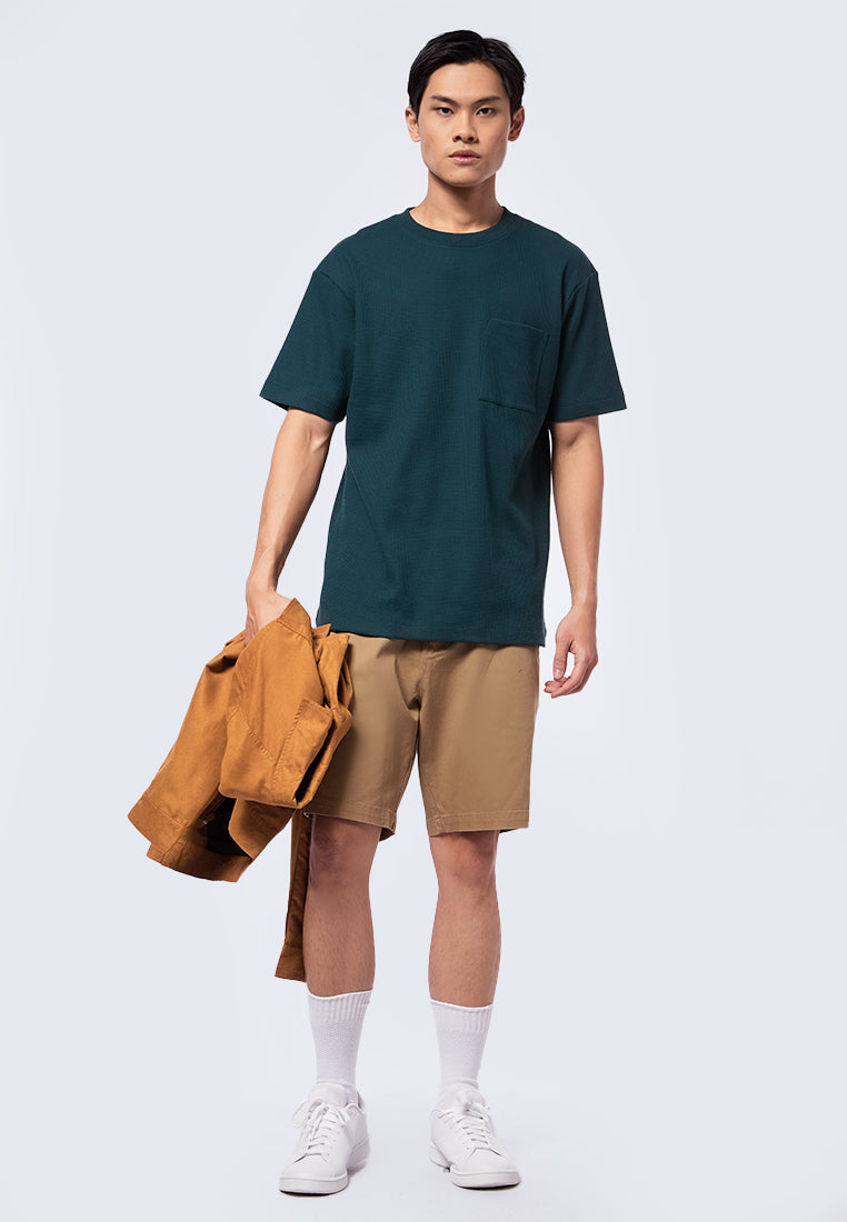 Short Sleeve Textured T-Shirt