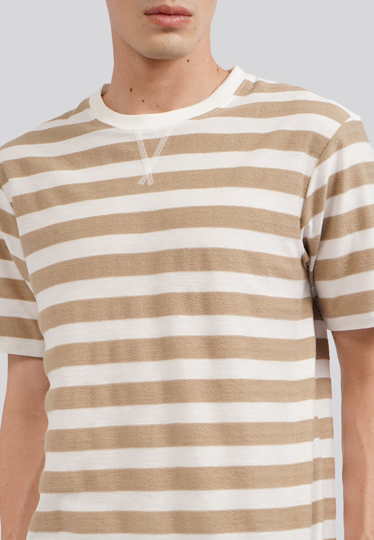 Short Sleeve Stripes T-Shirt