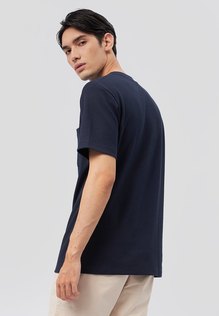 Textured Short Sleeve T-Shirt