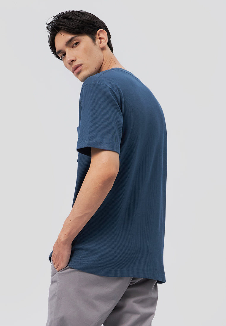 Textured Short Sleeve T-Shirt
