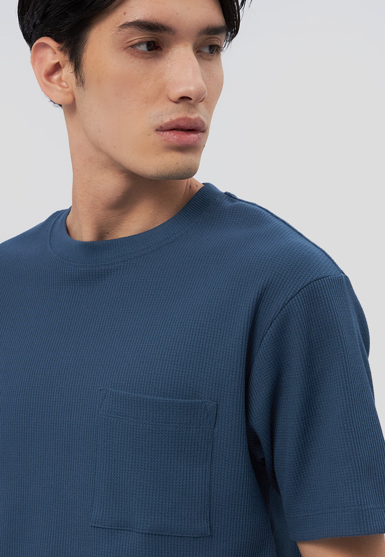 Textured Short Sleeve T-Shirt