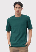 Short Sleeve T-Shirt with Pocket Emerald