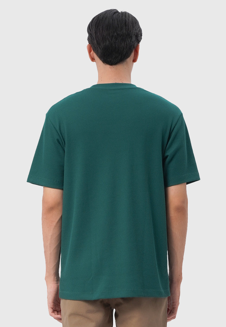 Short Sleeve T-Shirt with Pocket Emerald