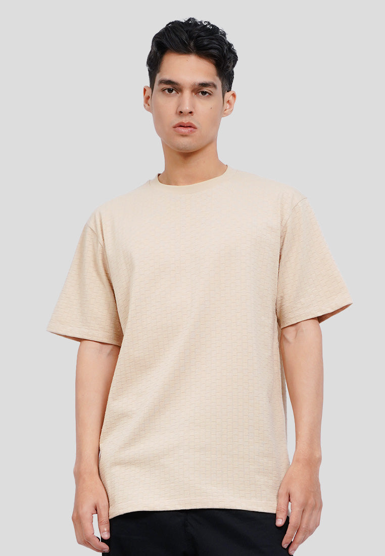 Short Sleeve Textured T-Shirt