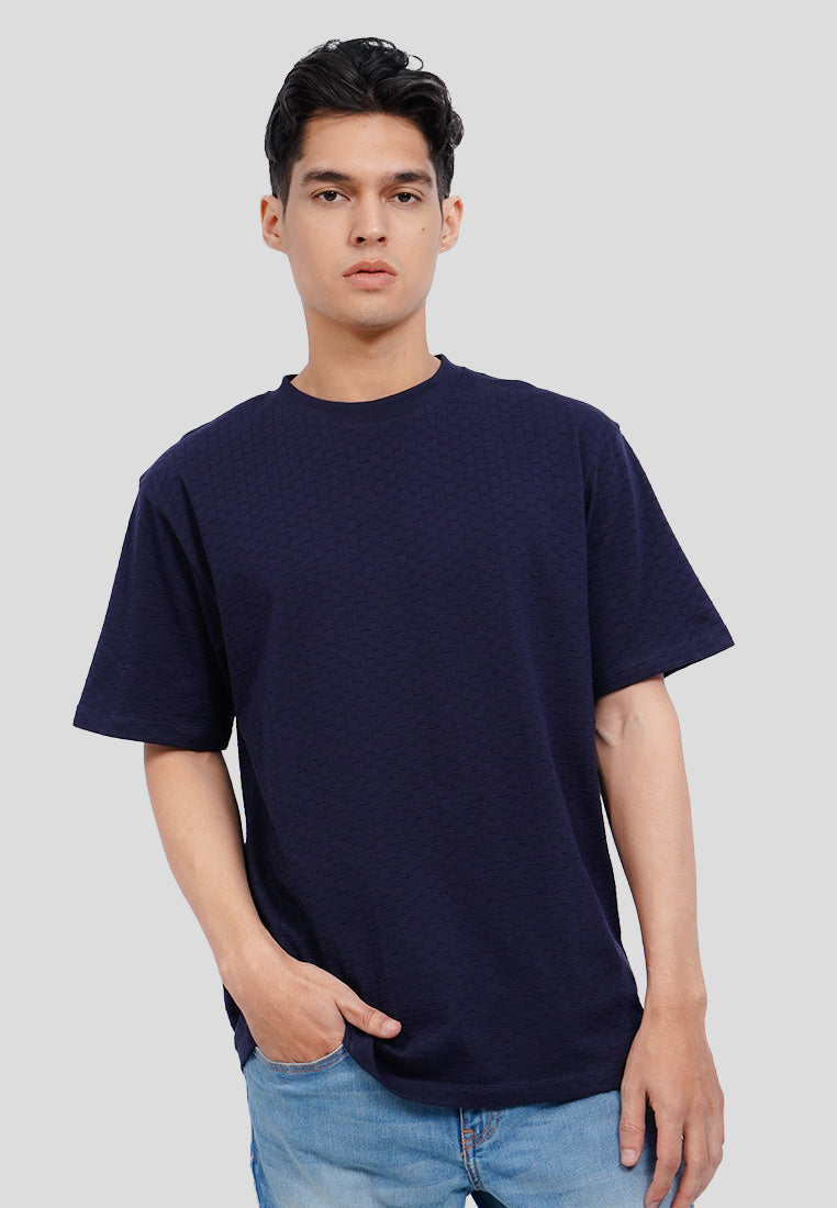 Short Sleeve Textured T-Shirt