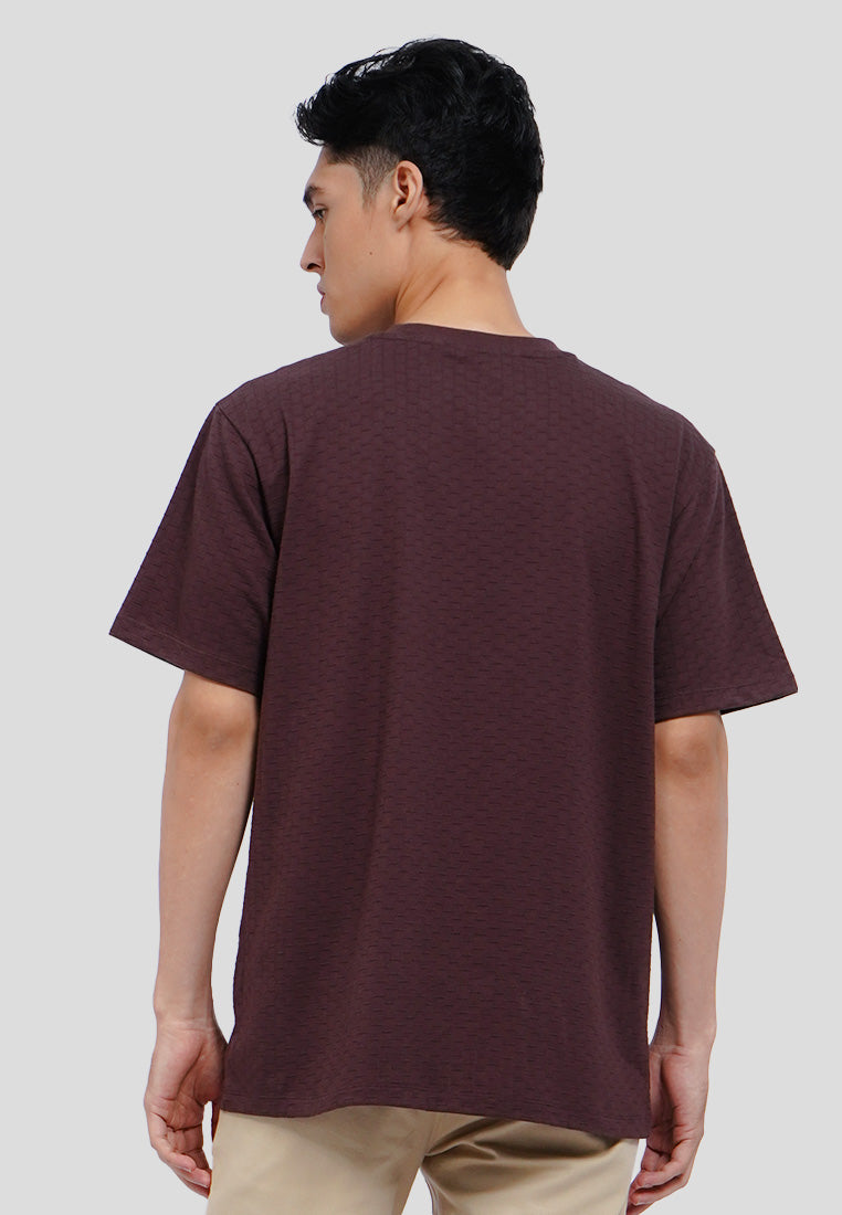 Short Sleeve Textured T-Shirt