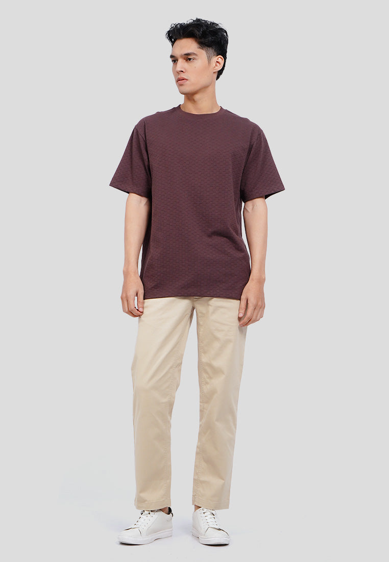 Short Sleeve Textured T-Shirt