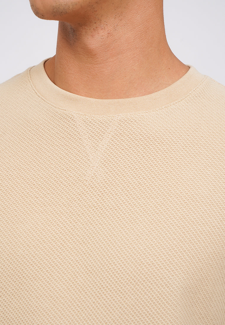 Short Sleeve Textured T-Shirt