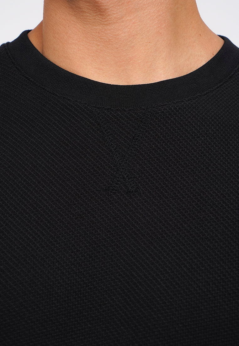Short Sleeve Textured T-Shirt
