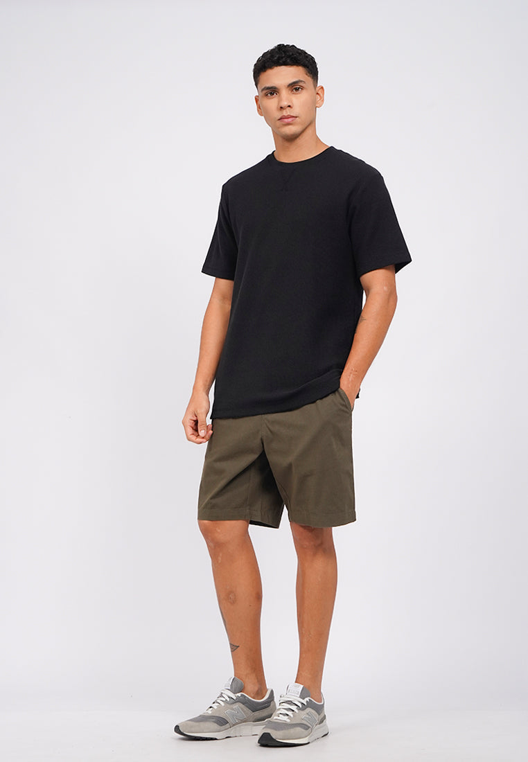Short Sleeve Textured T-Shirt