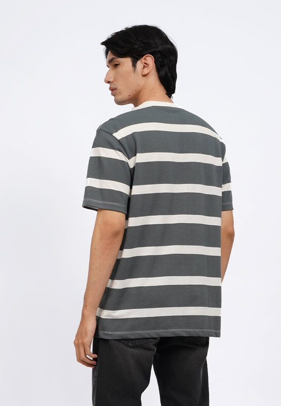 Short Sleeve Stripes T-Shirt