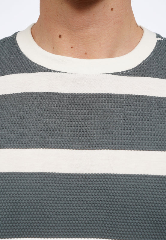 Short Sleeve Stripes T-Shirt